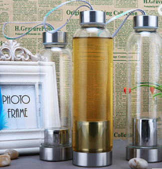 Beverages, Kitchen, Events | Water bottle with filter strainer - 3 